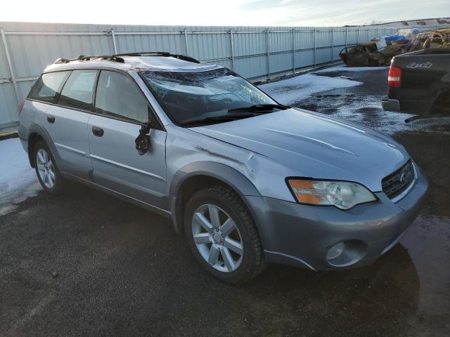 4S4BP61C467349271 - 2006 SUBARU LEGACY OUTBACK 2.5I SILVER photo 4