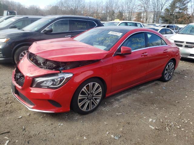 WDDSJ4GB7KN751029 - 2019 MERCEDES-BENZ CLA 250 4MATIC RED photo 1