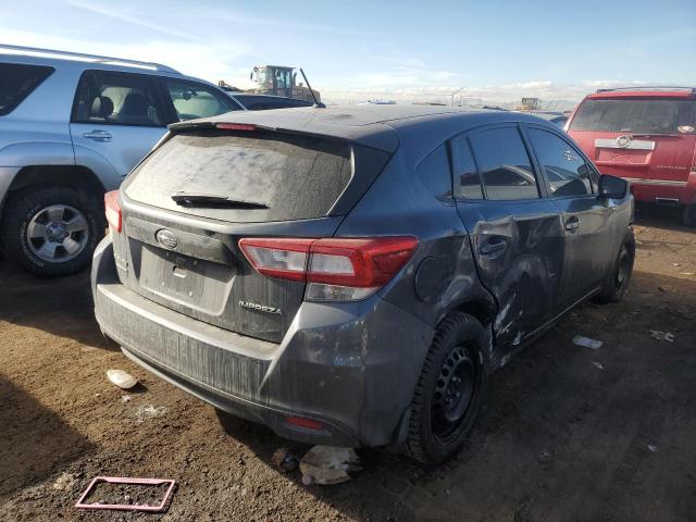 4S3GTAA65J3725754 - 2018 SUBARU IMPREZA GRAY photo 3