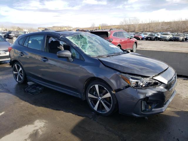 4S3GTAM63J3722900 - 2018 SUBARU IMPREZA SPORT GRAY photo 4