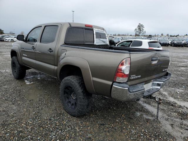 3TMLU4EN6DM106730 - 2013 TOYOTA TACOMA DOUBLE CAB GRAY photo 2