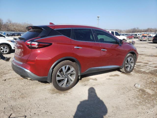 5N1AZ2CJ6LN132516 - 2020 NISSAN MURANO SL RED photo 3