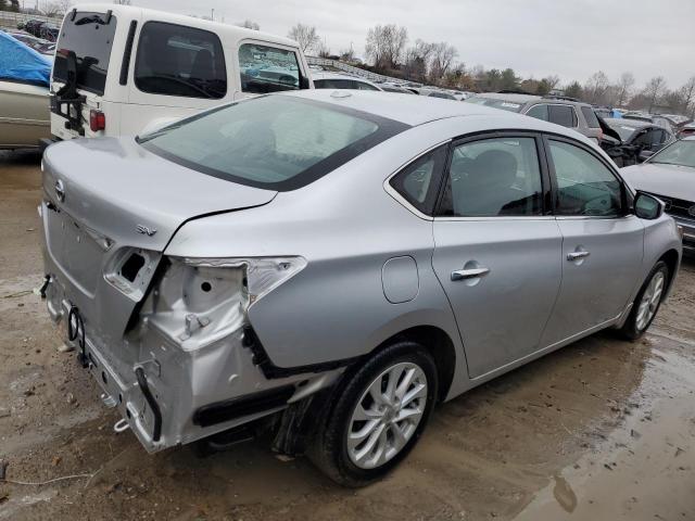 3N1AB7AP0JY225841 - 2018 NISSAN SENTRA S SILVER photo 3