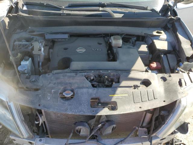 5N1AR2MM4FC632411 - 2015 NISSAN PATHFINDER S SILVER photo 12