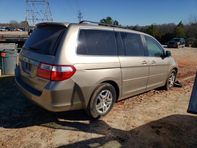 5FNRL38705B034692 - 2005 HONDA ODYSSEY EXL GOLD photo 3