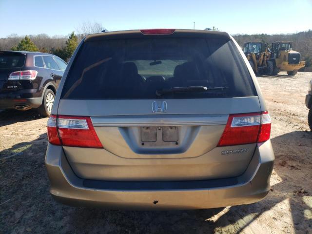 5FNRL38705B034692 - 2005 HONDA ODYSSEY EXL GOLD photo 6