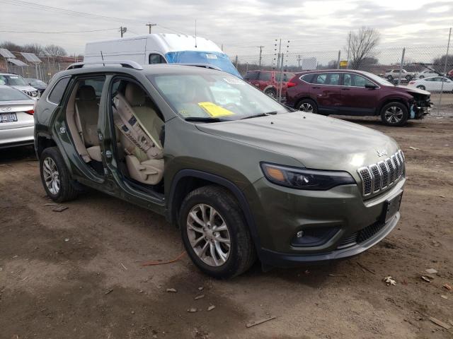 1C4PJLCB3KD206550 - 2019 JEEP CHEROKEE LATITUDE GREEN photo 4