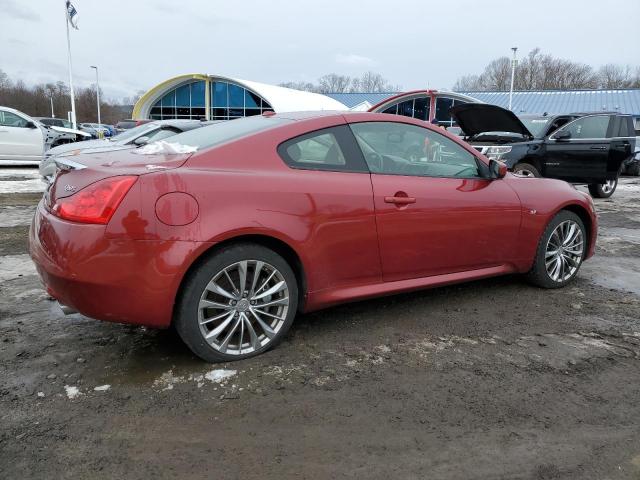 JN1CV6EL9EM130527 - 2014 INFINITI Q60 JOURNEY RED photo 3