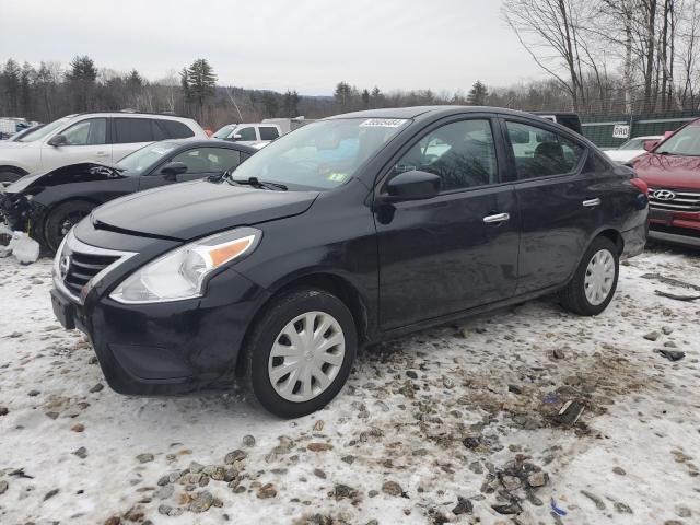 3N1CN7AP2JL804195 - 2018 NISSAN VERSA S BLACK photo 1