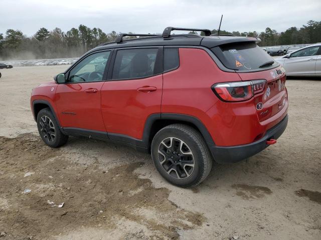 3C4NJDDB2KT786346 - 2019 JEEP COMPASS TRAILHAWK RED photo 2