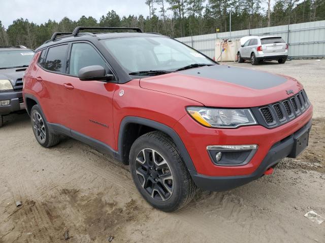 3C4NJDDB2KT786346 - 2019 JEEP COMPASS TRAILHAWK RED photo 4