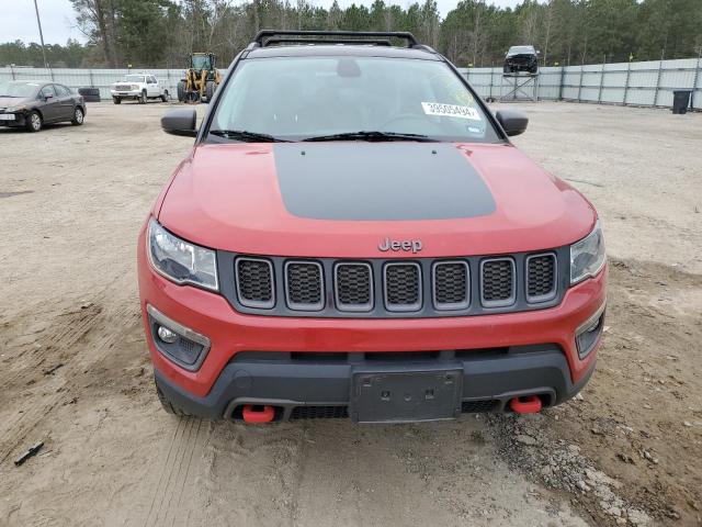 3C4NJDDB2KT786346 - 2019 JEEP COMPASS TRAILHAWK RED photo 5