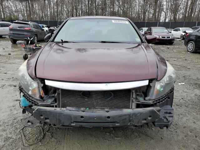 1HGCP2F49BA099351 - 2011 HONDA ACCORD LXP BURGUNDY photo 5