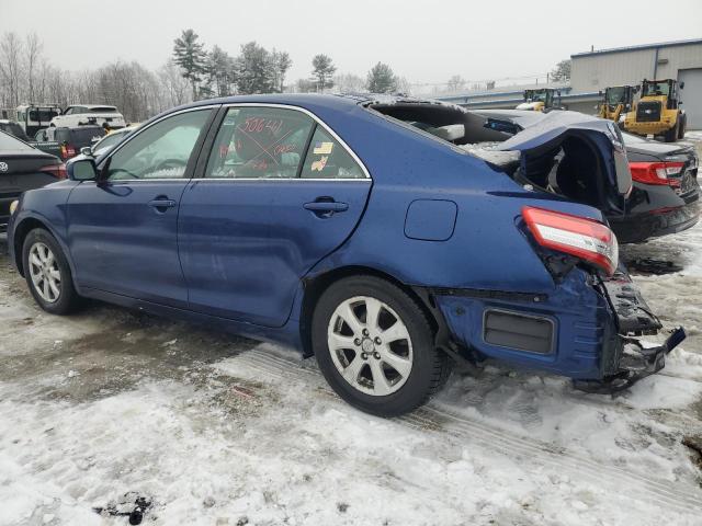 4T4BF3EK9AR069753 - 2010 TOYOTA CAMRY BASE BLUE photo 2