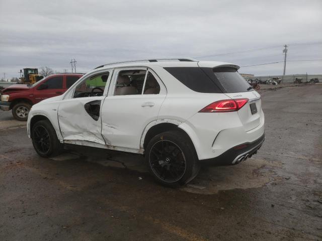 4JGFB6BB4MA396984 - 2021 MERCEDES-BENZ GLE AMG 53 4MATIC WHITE photo 2