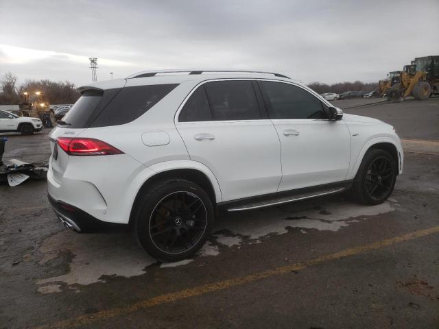 4JGFB6BB4MA396984 - 2021 MERCEDES-BENZ GLE AMG 53 4MATIC WHITE photo 3