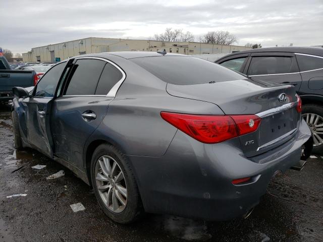 JN1BV7AR5FM391182 - 2015 INFINITI Q50 BASE GRAY photo 2