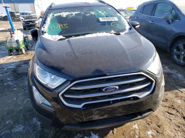 MAJ3S2GE7LC328867 - 2020 FORD ECOSPORT SE BLACK photo 5