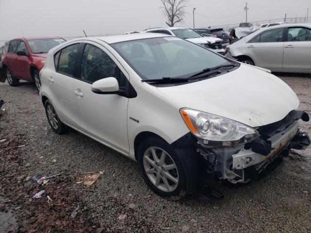 JTDKDTB30D1046773 - 2013 TOYOTA PRIUS C WHITE photo 4