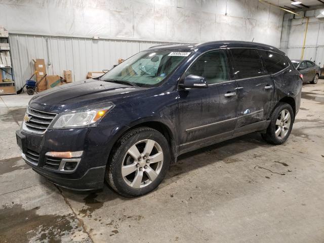 1GNKVJKD5FJ180683 - 2015 CHEVROLET TRAVERSE LTZ BLUE photo 1