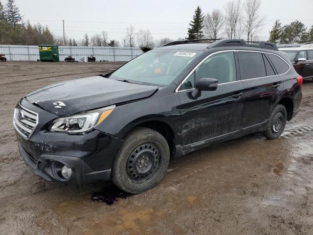 4S4BSCNC0F3355258 - 2015 SUBARU OUTBACK 2.5I LIMITED BLACK photo 1