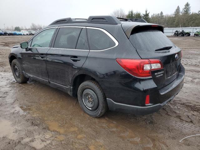 4S4BSCNC0F3355258 - 2015 SUBARU OUTBACK 2.5I LIMITED BLACK photo 2