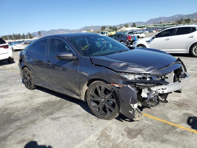 2HGFC2F80LH565912 - 2020 HONDA CIVIC SPORT 灰色 照片 4