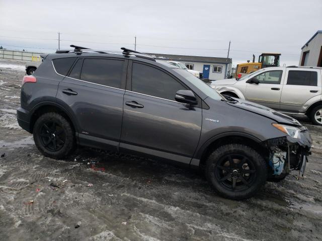 JTMRJREV0JD214185 - 2018 TOYOTA RAV4 HV LE GRAY photo 4