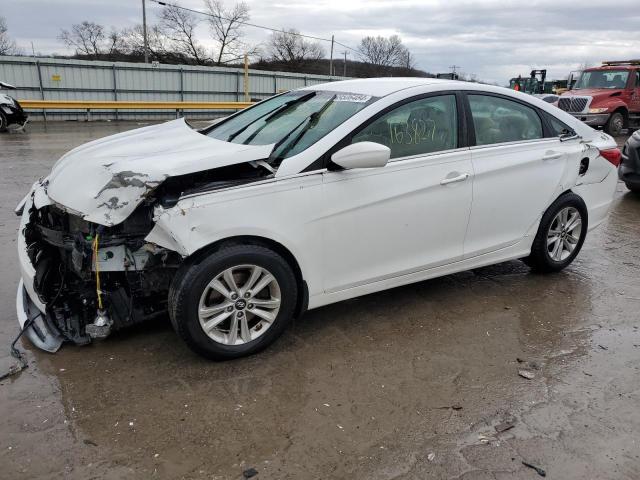 5NPEB4AC0DH535502 - 2013 HYUNDAI SONATA GLS WHITE photo 1