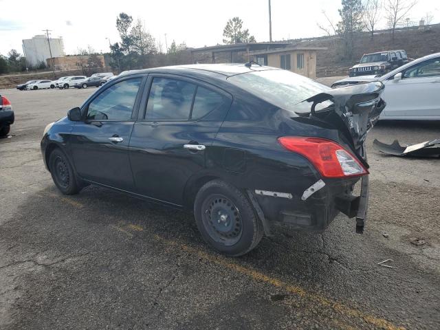 3N1CN7APXCL929819 - 2012 NISSAN VERSA S BLACK photo 2