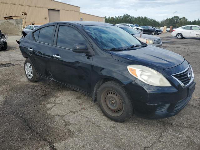 3N1CN7APXCL929819 - 2012 NISSAN VERSA S BLACK photo 4