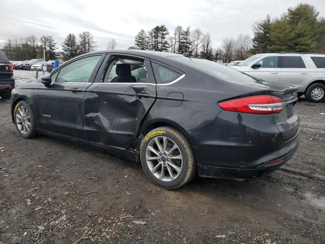 3FA6P0LU2HR356679 - 2017 FORD FUSION SE HYBRID BLACK photo 2