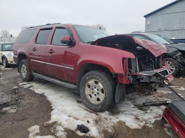 1GNSKJE34BR257566 - 2011 CHEVROLET SUBURBAN K1500 LT BURGUNDY photo 4