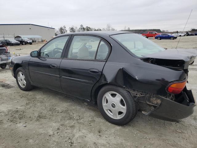 1G1NE52J816157258 - 2001 CHEVROLET MALIBU LS BLACK photo 2