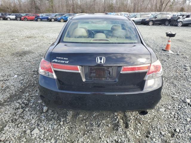 1HGCP2F37BA123024 - 2011 HONDA ACCORD LX BLACK photo 6