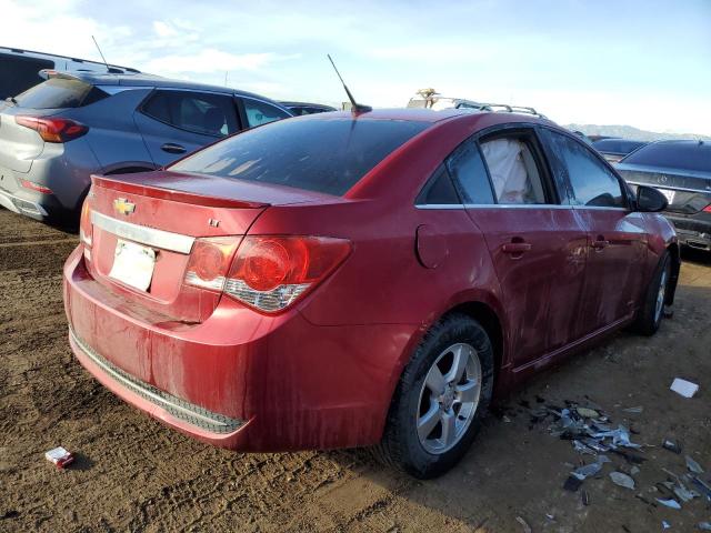 1G1PF5SC2C7359940 - 2012 CHEVROLET CRUZE LT RED photo 3