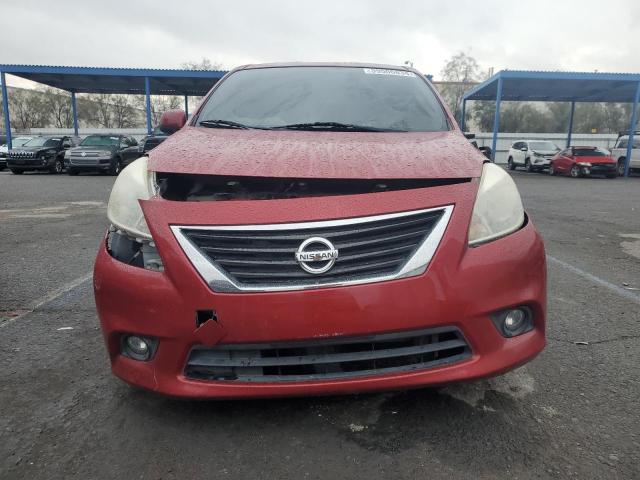 3N1CN7AP5DL885147 - 2013 NISSAN VERSA S RED photo 5