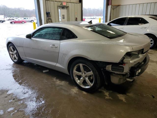 2G1FC1EV8A9106997 - 2010 CHEVROLET CAMARO LT SILVER photo 2