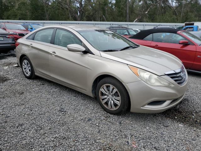 5NPEB4AC1BH245556 - 2011 HYUNDAI SONATA GLS TAN photo 4