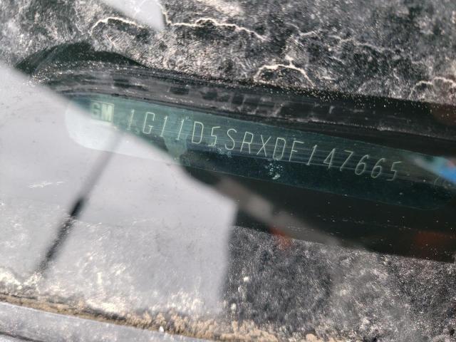 1G11D5SRXDF147665 - 2013 CHEVROLET MALIBU 1LT ვერცხლისფერი ფოტო 12