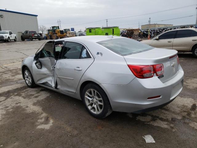1G11D5SRXDF147665 - 2013 CHEVROLET MALIBU 1LT ვერცხლისფერი ფოტო 2