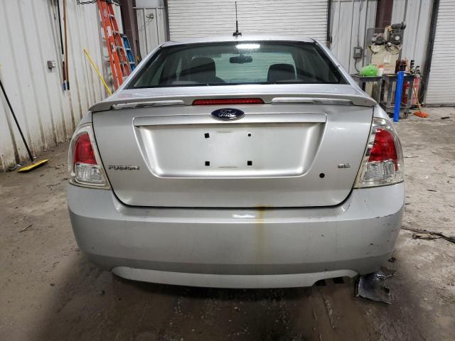 3FAHP07Z89R111191 - 2009 FORD FUSION SE SILVER photo 6