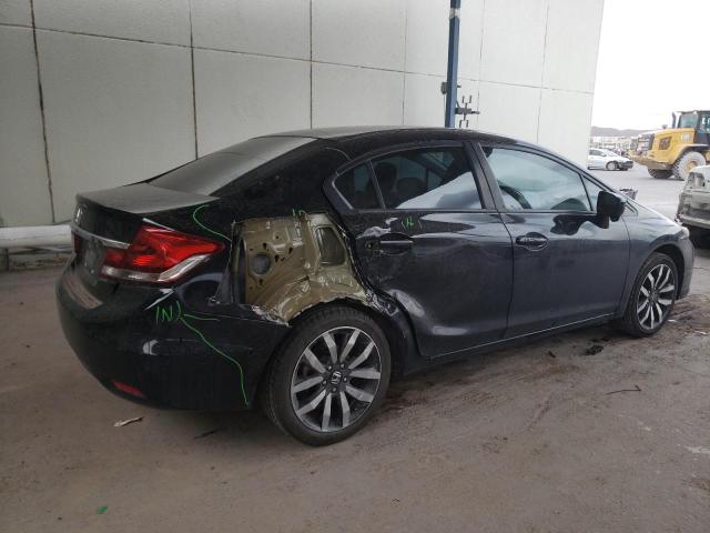 2HGFB2F96FH553618 - 2015 HONDA CIVIC EXL შავი ფოტო 3