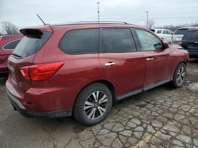 5N1DR2MM8HC675441 - 2017 NISSAN PATHFINDER S RED photo 3