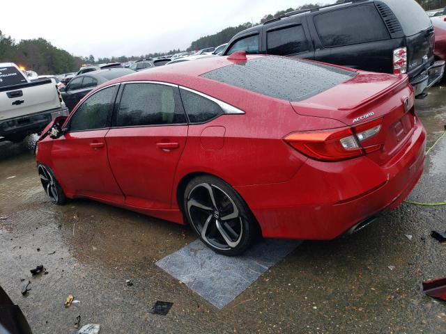 1HGCV2F35JA048554 - 2018 HONDA ACCORD SPORT RED photo 2