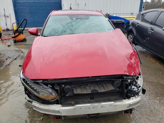 1HGCV2F35JA048554 - 2018 HONDA ACCORD SPORT RED photo 5