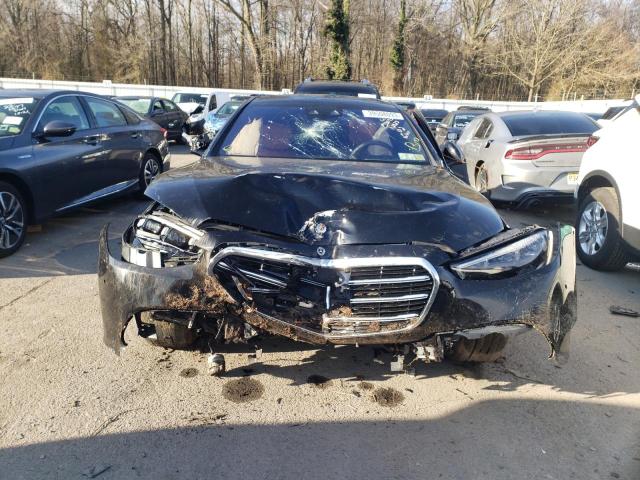 W1K6G7GBXNA128596 - 2022 MERCEDES-BENZ S 580 4MATIC BLACK photo 5