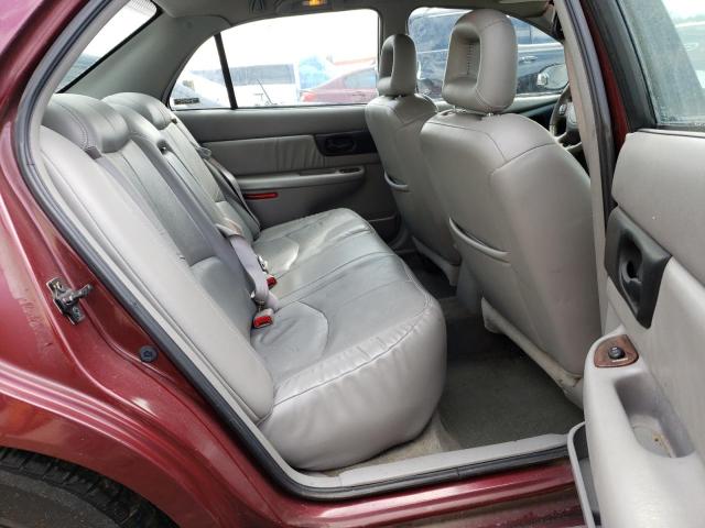 2G4WB55K4Y1282618 - 2000 BUICK REGAL LS 勃艮第红 照片 10