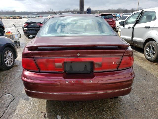 2G4WB55K4Y1282618 - 2000 BUICK REGAL LS 勃艮第红 照片 6