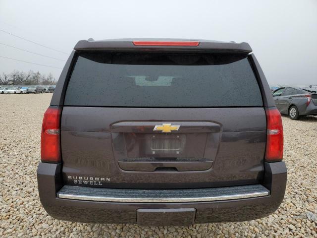 1GNSCKKC5FR121279 - 2015 CHEVROLET SUBURBAN C1500 LTZ CHARCOAL photo 6